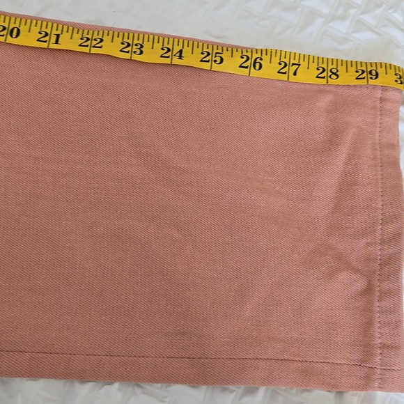 Still Here Childhood Salmon Jeans High-Waisted Button Fly Denim - Picture 11 of 11